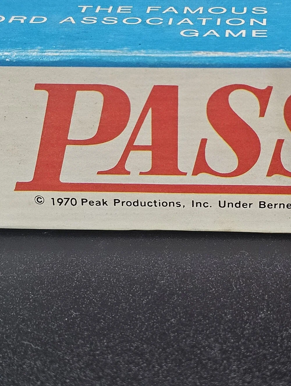 Vintage 1970 Password Board Game New Eleventh Edition Milton Bradley